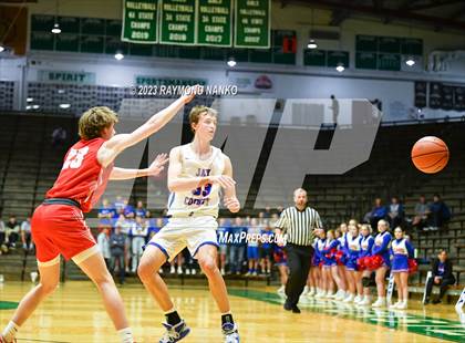 Thumbnail 3 in Frankton vs Jay County (IHSAA 3A Section 24 Semifinal)  photogallery.