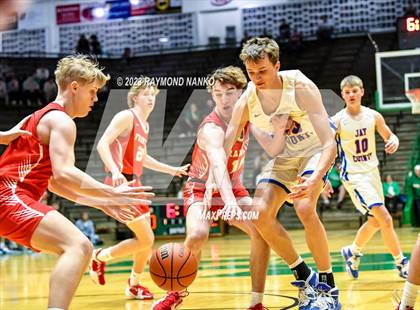 Thumbnail 3 in Frankton vs Jay County (IHSAA 3A Section 24 Semifinal)  photogallery.