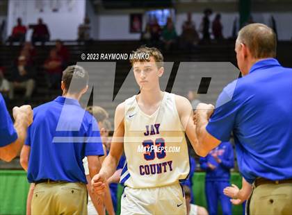 Thumbnail 3 in Frankton vs Jay County (IHSAA 3A Section 24 Semifinal)  photogallery.