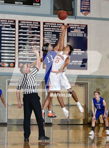 Thumbnail 1 in McQueen vs. Cosumnes Oaks (Running with the Pack) photogallery.