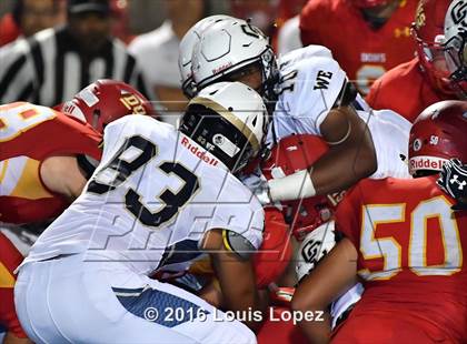 Thumbnail 3 in Cathedral Catholic vs. Central Catholic (Honor Bowl Series) photogallery.