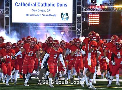 Thumbnail 1 in Cathedral Catholic vs. Central Catholic (Honor Bowl Series) photogallery.