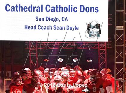 Thumbnail 3 in Cathedral Catholic vs. Central Catholic (Honor Bowl Series) photogallery.