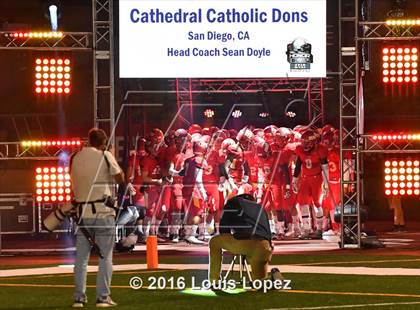 Thumbnail 2 in Cathedral Catholic vs. Central Catholic (Honor Bowl Series) photogallery.