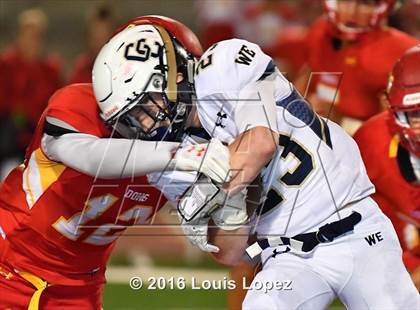 Thumbnail 3 in Cathedral Catholic vs. Central Catholic (Honor Bowl Series) photogallery.