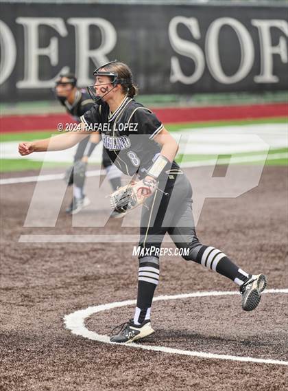 Thumbnail 3 in Lamar Consolidated vs. Nederland (UIL Softball 5A Region 3 Area) photogallery.