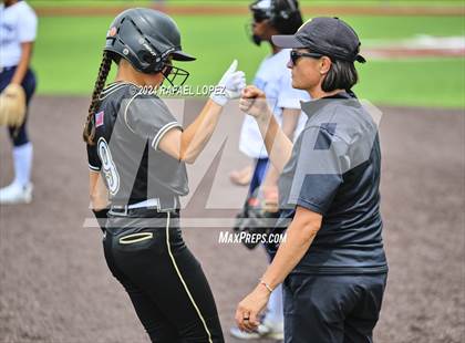 Thumbnail 2 in Lamar Consolidated vs. Nederland (UIL Softball 5A Region 3 Area) photogallery.