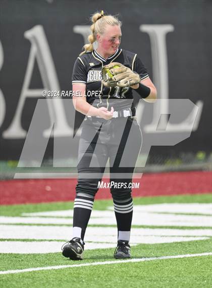 Thumbnail 2 in Lamar Consolidated vs. Nederland (UIL Softball 5A Region 3 Area) photogallery.