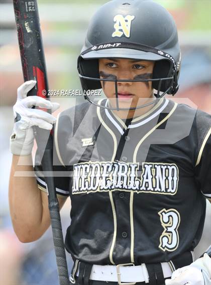Thumbnail 2 in Lamar Consolidated vs. Nederland (UIL Softball 5A Region 3 Area) photogallery.