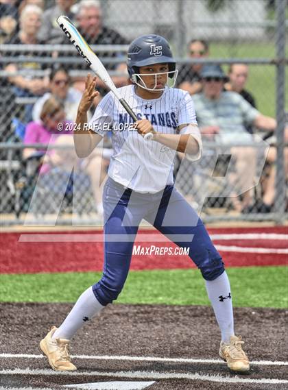 Thumbnail 2 in Lamar Consolidated vs. Nederland (UIL Softball 5A Region 3 Area) photogallery.