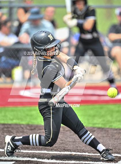 Thumbnail 3 in Lamar Consolidated vs. Nederland (UIL Softball 5A Region 3 Area) photogallery.