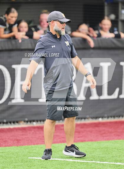 Thumbnail 3 in Lamar Consolidated vs. Nederland (UIL Softball 5A Region 3 Area) photogallery.
