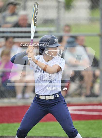 Thumbnail 3 in Lamar Consolidated vs. Nederland (UIL Softball 5A Region 3 Area) photogallery.