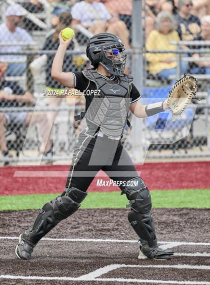 Thumbnail 2 in Lamar Consolidated vs. Nederland (UIL Softball 5A Region 3 Area) photogallery.