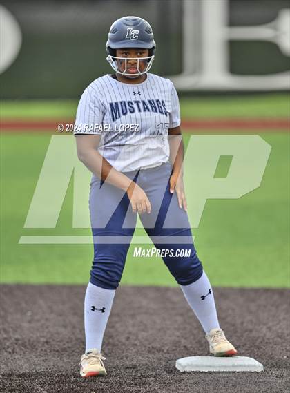 Thumbnail 2 in Lamar Consolidated vs. Nederland (UIL Softball 5A Region 3 Area) photogallery.
