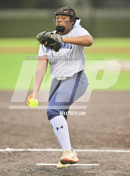 Thumbnail 1 in Lamar Consolidated vs. Nederland (UIL Softball 5A Region 3 Area) photogallery.