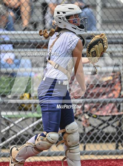 Thumbnail 2 in Lamar Consolidated vs. Nederland (UIL Softball 5A Region 3 Area) photogallery.