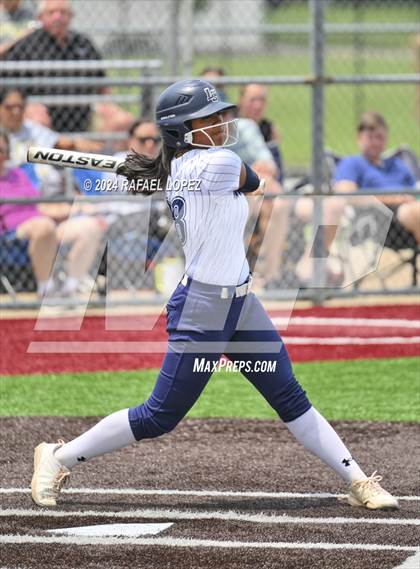Thumbnail 2 in Lamar Consolidated vs. Nederland (UIL Softball 5A Region 3 Area) photogallery.