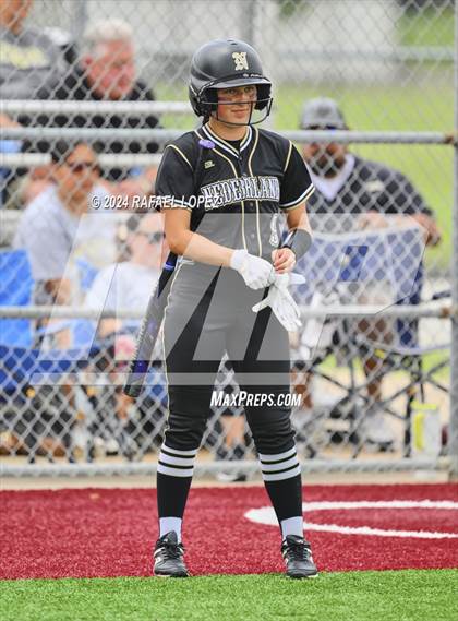 Thumbnail 3 in Lamar Consolidated vs. Nederland (UIL Softball 5A Region 3 Area) photogallery.