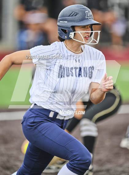 Thumbnail 3 in Lamar Consolidated vs. Nederland (UIL Softball 5A Region 3 Area) photogallery.