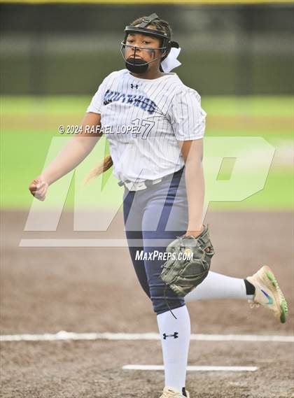 Thumbnail 1 in Lamar Consolidated vs. Nederland (UIL Softball 5A Region 3 Area) photogallery.