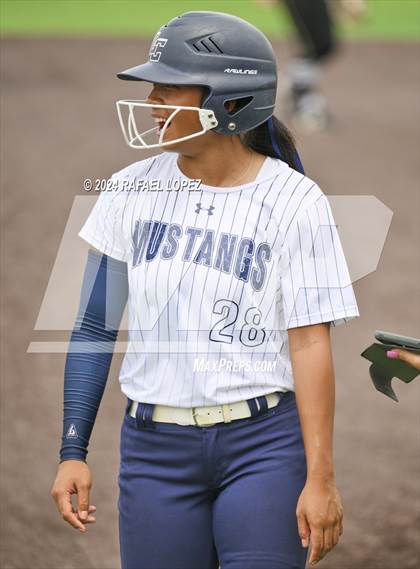 Thumbnail 3 in Lamar Consolidated vs. Nederland (UIL Softball 5A Region 3 Area) photogallery.