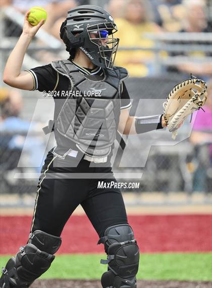 Thumbnail 3 in Lamar Consolidated vs. Nederland (UIL Softball 5A Region 3 Area) photogallery.