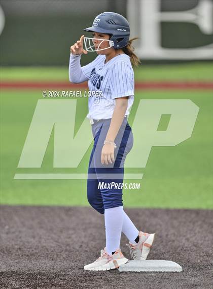 Thumbnail 3 in Lamar Consolidated vs. Nederland (UIL Softball 5A Region 3 Area) photogallery.