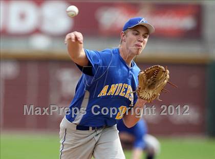 Thumbnail 2 in Anderson vs. Belton (Rock Hardball Classic) photogallery.