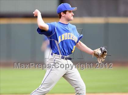 Thumbnail 1 in Anderson vs. Belton (Rock Hardball Classic) photogallery.