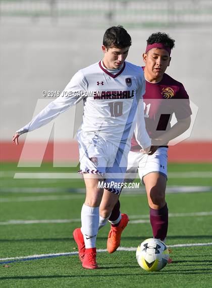 Thumbnail 3 in Marshall vs Andress (SAISD Tournament) photogallery.