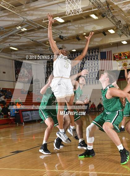 Thumbnail 2 in St. John Bosco vs. St. Mary's (Father Barry Christmas Classic) photogallery.