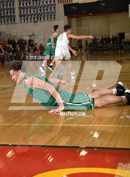 Thumbnail 1 in St. John Bosco vs. St. Mary's (Father Barry Christmas Classic) photogallery.