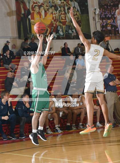 Thumbnail 2 in St. John Bosco vs. St. Mary's (Father Barry Christmas Classic) photogallery.
