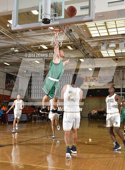 Thumbnail 3 in St. John Bosco vs. St. Mary's (Father Barry Christmas Classic) photogallery.