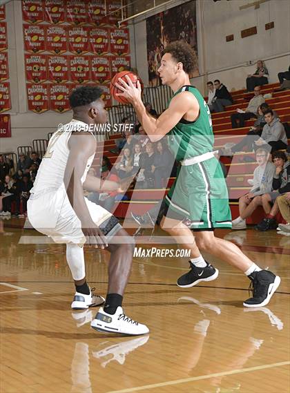 Thumbnail 2 in St. John Bosco vs. St. Mary's (Father Barry Christmas Classic) photogallery.
