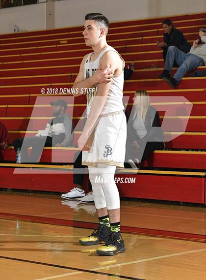 Thumbnail 2 in St. John Bosco vs. St. Mary's (Father Barry Christmas Classic) photogallery.