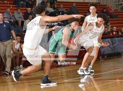 Thumbnail 1 in St. John Bosco vs. St. Mary's (Father Barry Christmas Classic) photogallery.