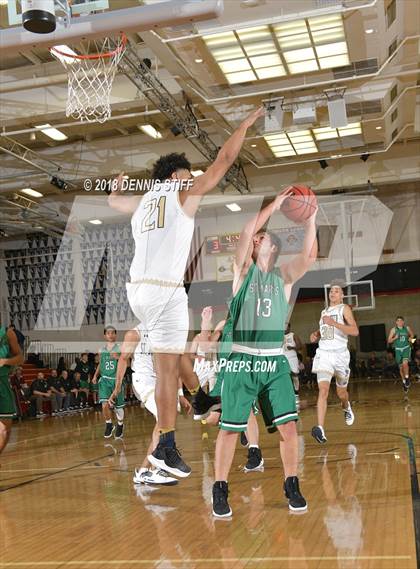 Thumbnail 3 in St. John Bosco vs. St. Mary's (Father Barry Christmas Classic) photogallery.