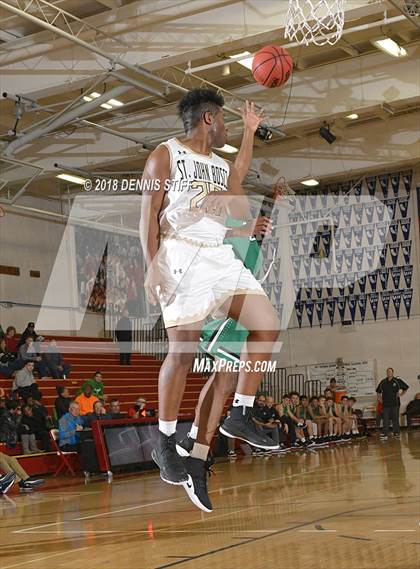 Thumbnail 2 in St. John Bosco vs. St. Mary's (Father Barry Christmas Classic) photogallery.