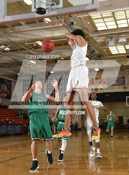Thumbnail 3 in St. John Bosco vs. St. Mary's (Father Barry Christmas Classic) photogallery.