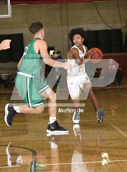 Thumbnail 2 in St. John Bosco vs. St. Mary's (Father Barry Christmas Classic) photogallery.
