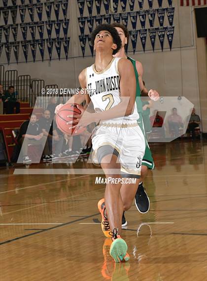 Thumbnail 1 in St. John Bosco vs. St. Mary's (Father Barry Christmas Classic) photogallery.