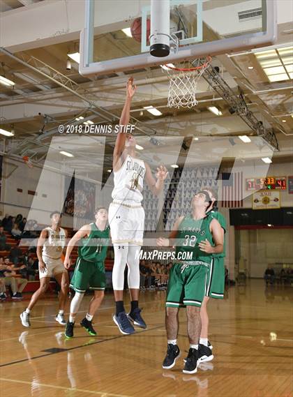 Thumbnail 2 in St. John Bosco vs. St. Mary's (Father Barry Christmas Classic) photogallery.