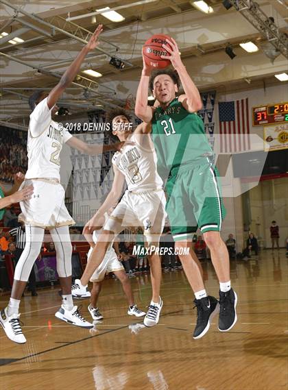Thumbnail 1 in St. John Bosco vs. St. Mary's (Father Barry Christmas Classic) photogallery.