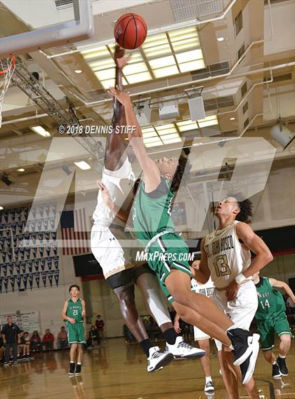 Thumbnail 2 in St. John Bosco vs. St. Mary's (Father Barry Christmas Classic) photogallery.
