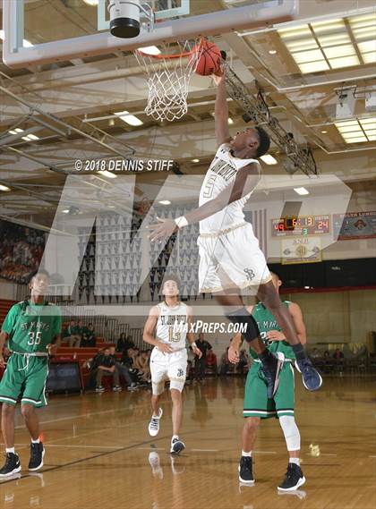 Thumbnail 2 in St. John Bosco vs. St. Mary's (Father Barry Christmas Classic) photogallery.
