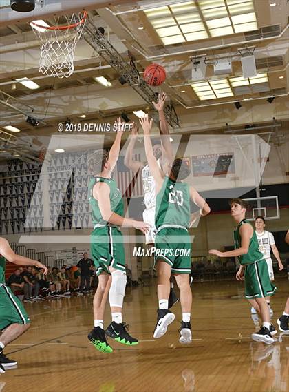 Thumbnail 1 in St. John Bosco vs. St. Mary's (Father Barry Christmas Classic) photogallery.