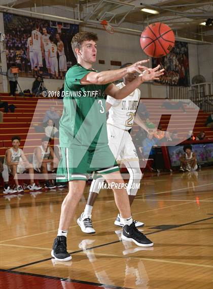 Thumbnail 3 in St. John Bosco vs. St. Mary's (Father Barry Christmas Classic) photogallery.