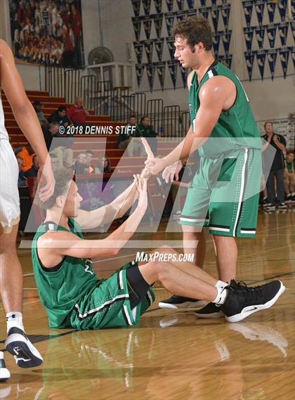 Thumbnail 3 in St. John Bosco vs. St. Mary's (Father Barry Christmas Classic) photogallery.